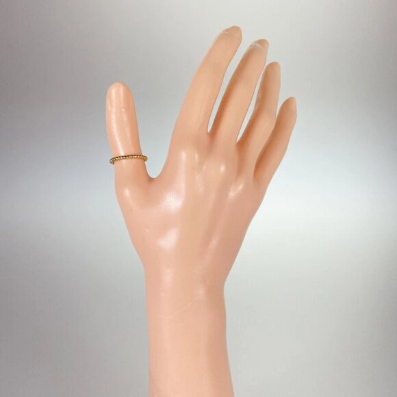 Van Cleef & Arpels Perlee Yellow gold Ring - Picture 11 of 13